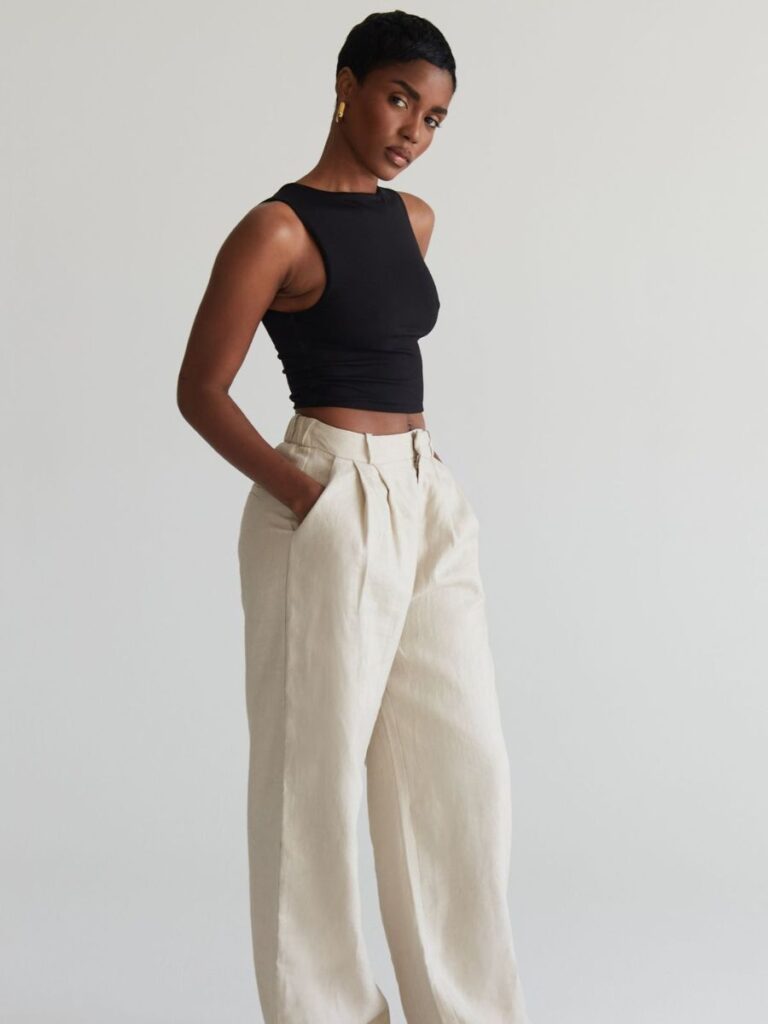 trousers for pear shaped body