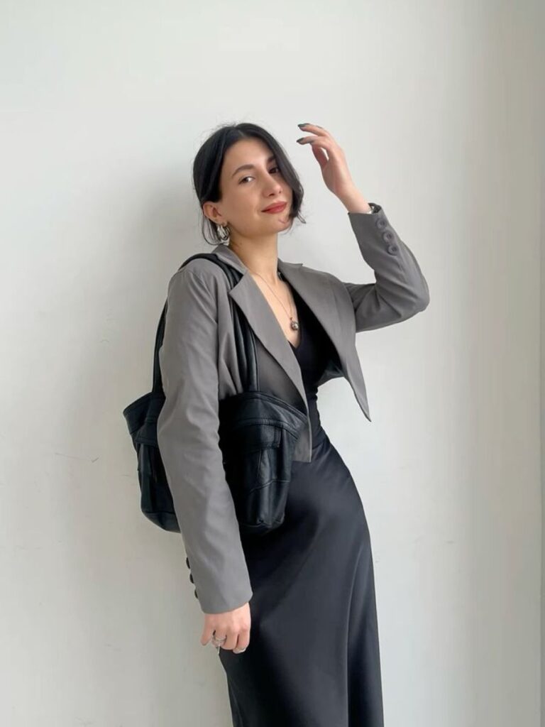 blazer with formal dress