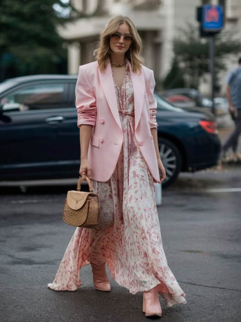 blazer with formal dress