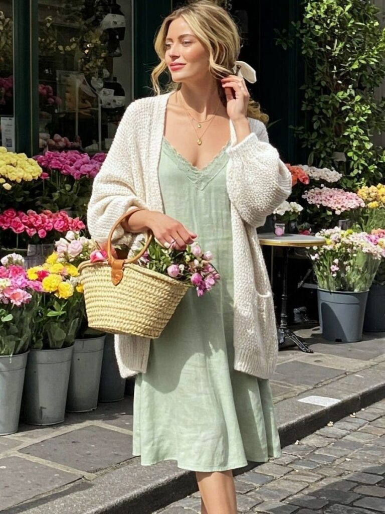 light green colour combination for dress