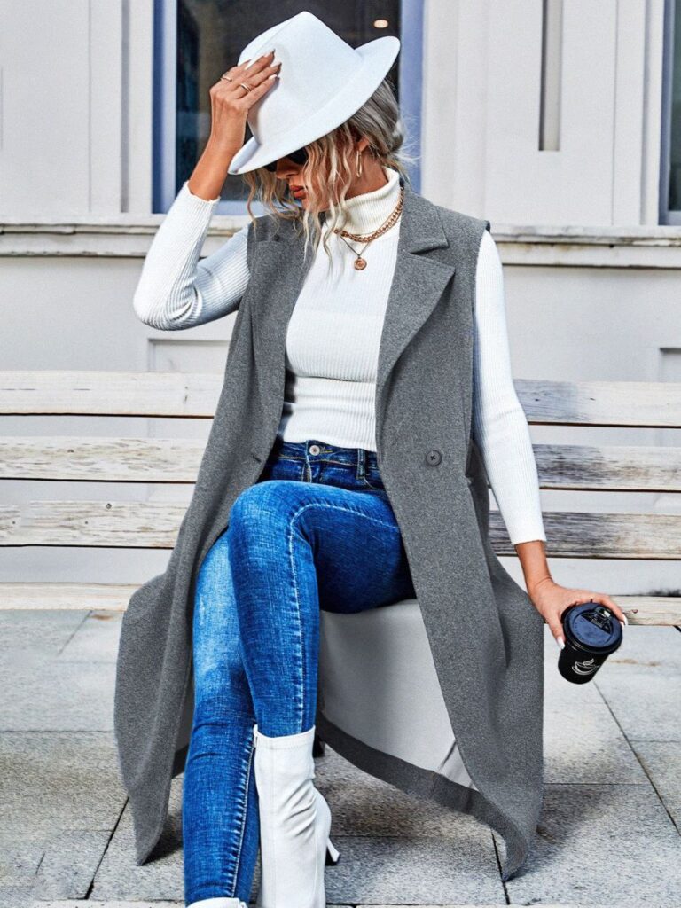 blazer with jeans women